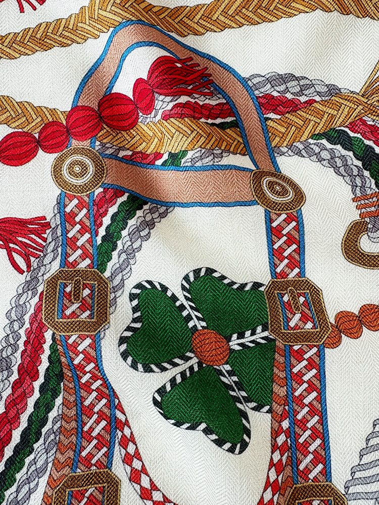 Winter Clothing Hong Kong - Double Faced Scarf 65cm Winter Scarf