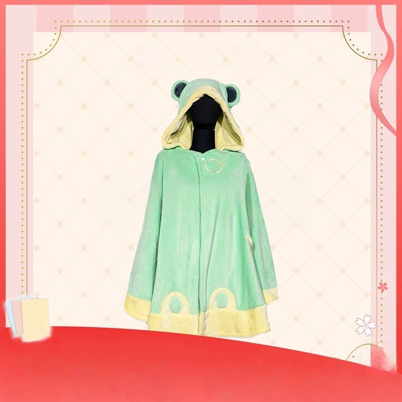 Winter Clothes - Anime Cardcaptor Sakura Frog Shawl Plush