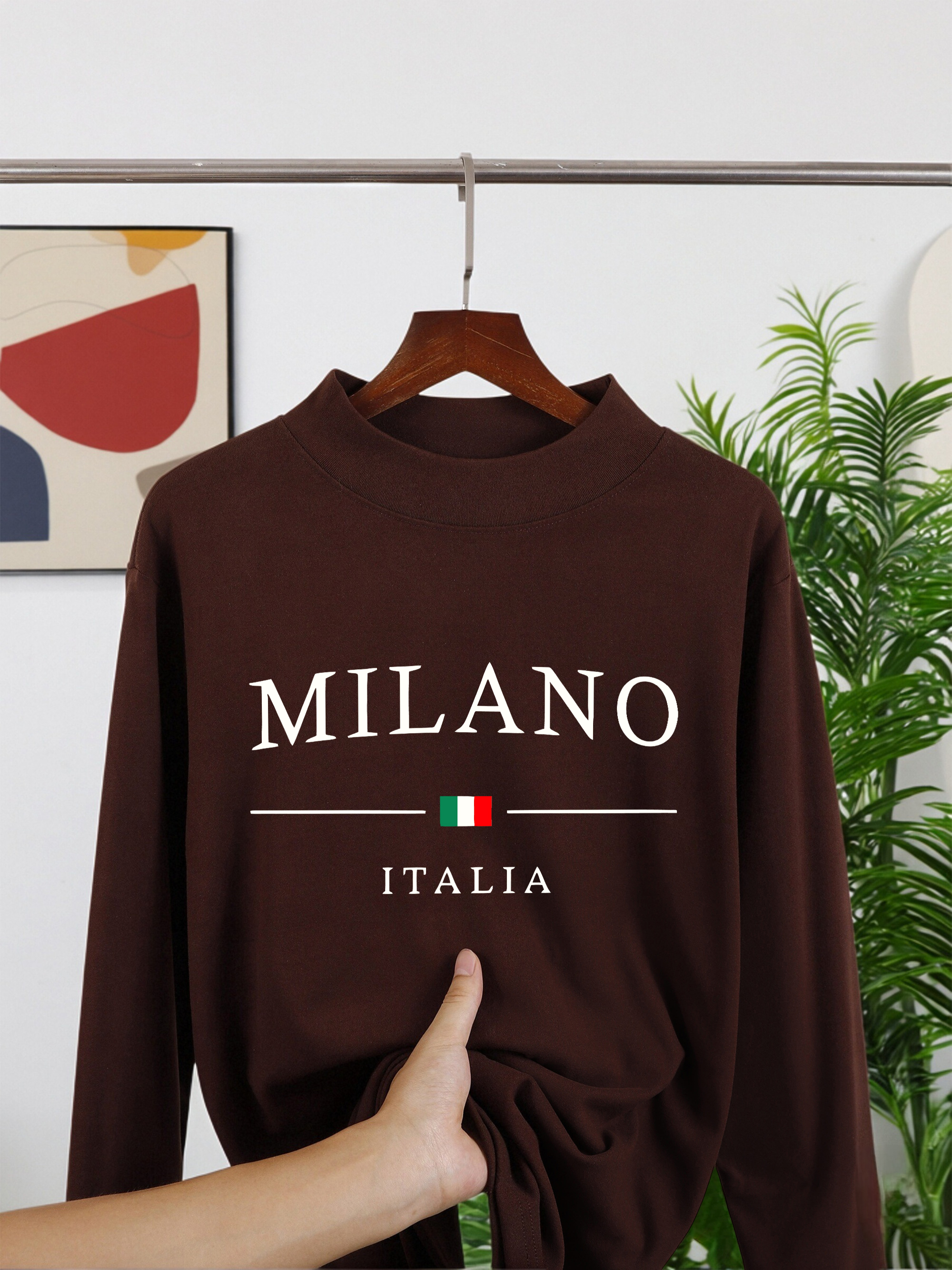 Winter Clothes - Italia Milano Creativity Prints Male Bottoming