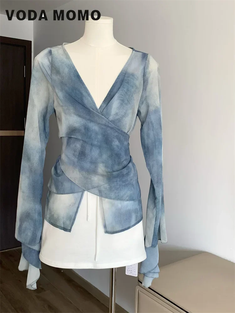 Winter Clothing Vintage - Vintage V-Neck Summer Elegant Korean Office