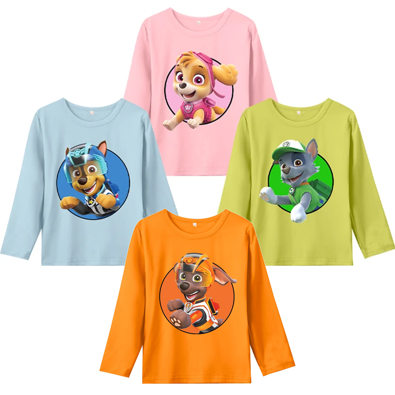 Winter Clothing Boys - Paw Patrol Long-sleeved T-shirt for Boys