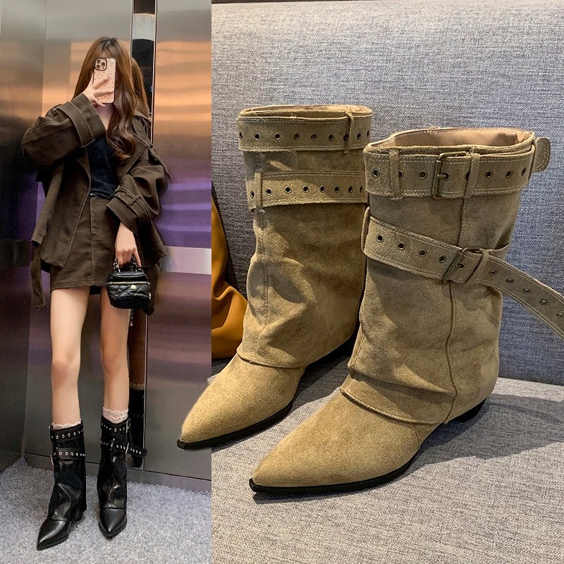 Winter Clothes - 2025 Pointed Toe Women's Winter Boots