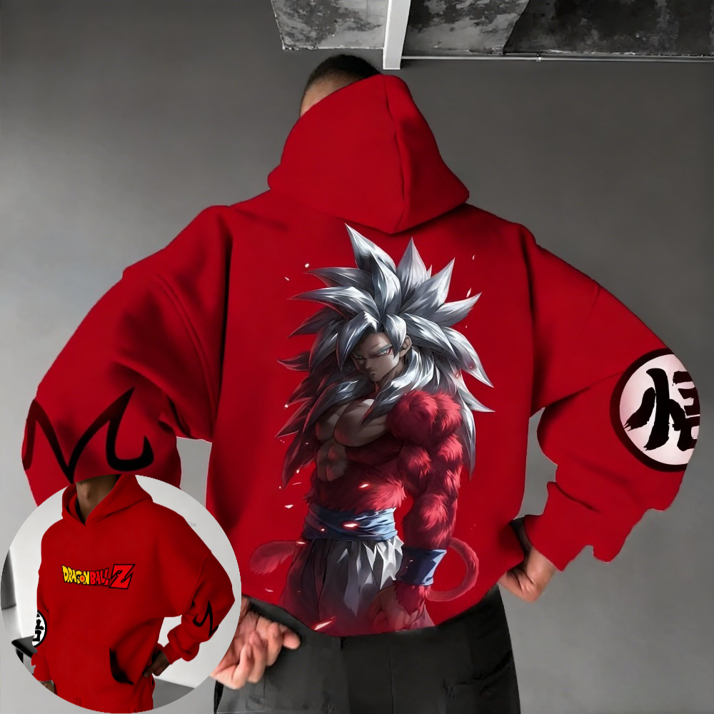 Winter Clothing Boys - DRAGON BALL Men's Hoodie Sweatshirt Son