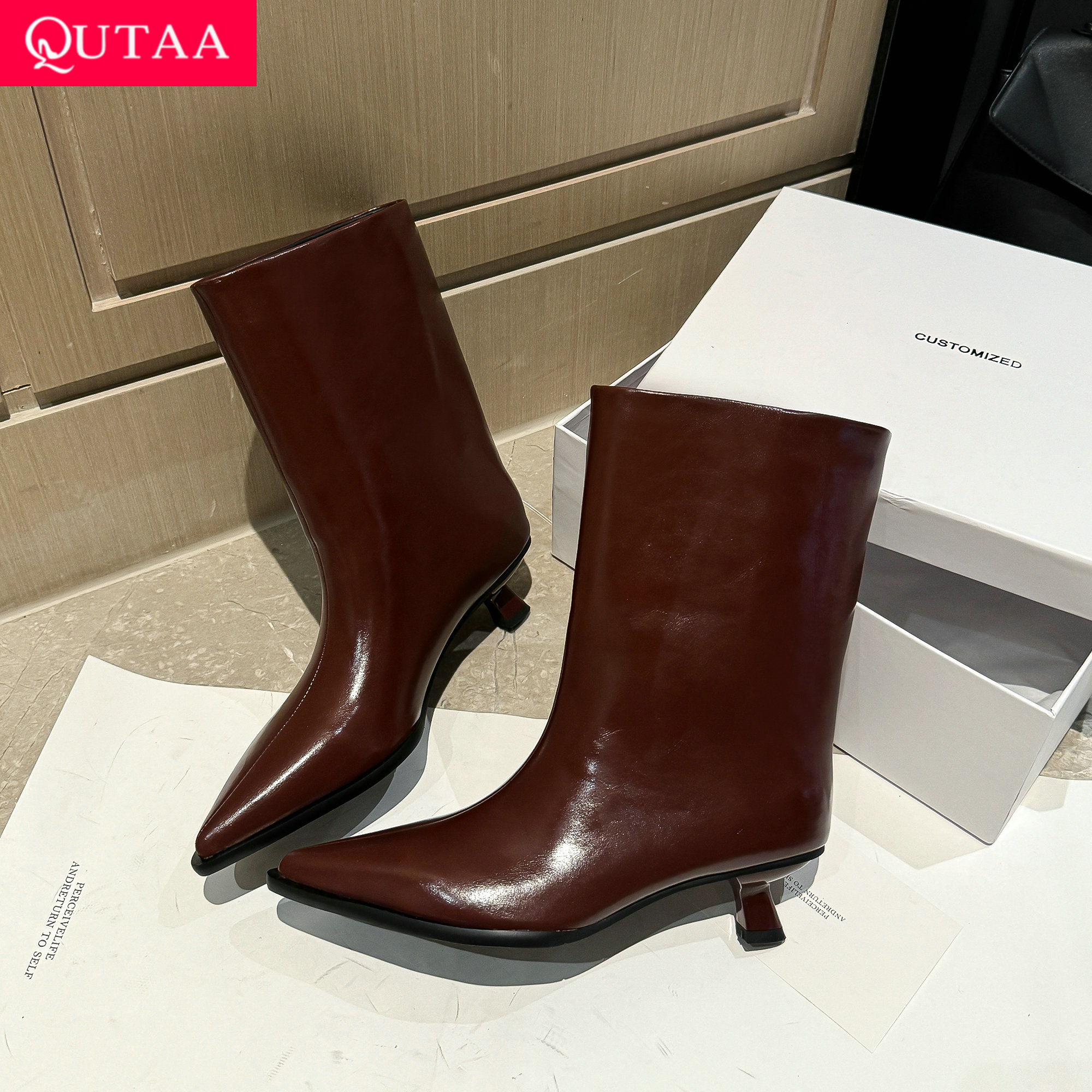 Winter Clothes - QUTAA 2026 Fashion Women Winter Ankle