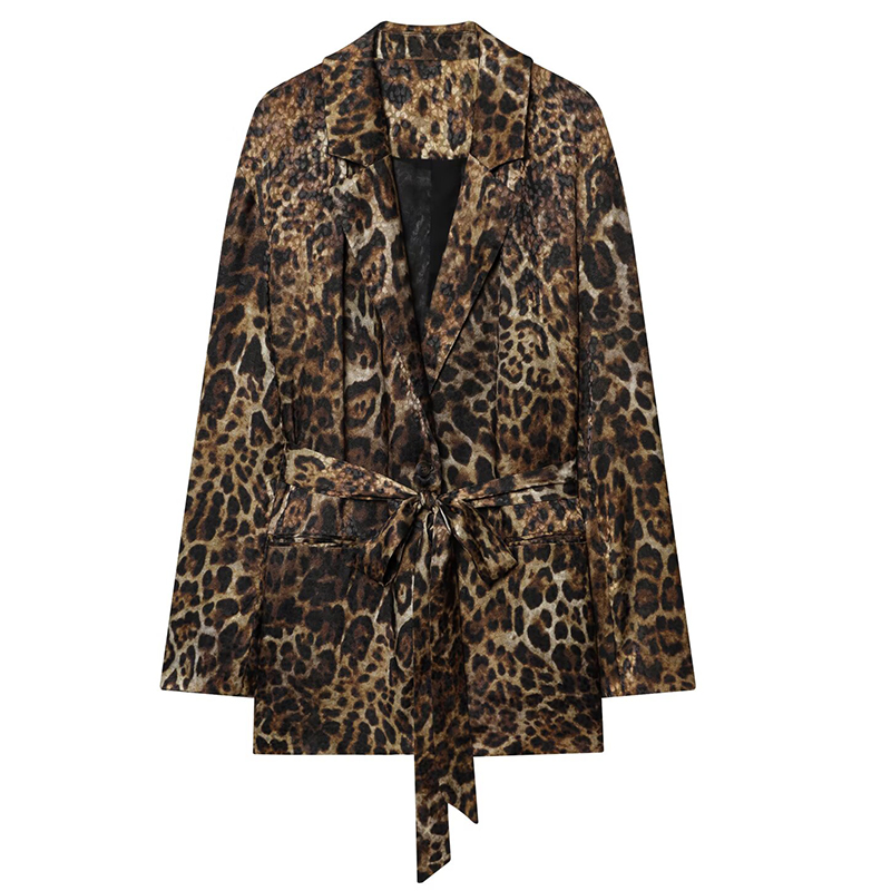 HXAO Leopard Pants Sets 2 Piec - Winter Clothing Vintage recension och pris