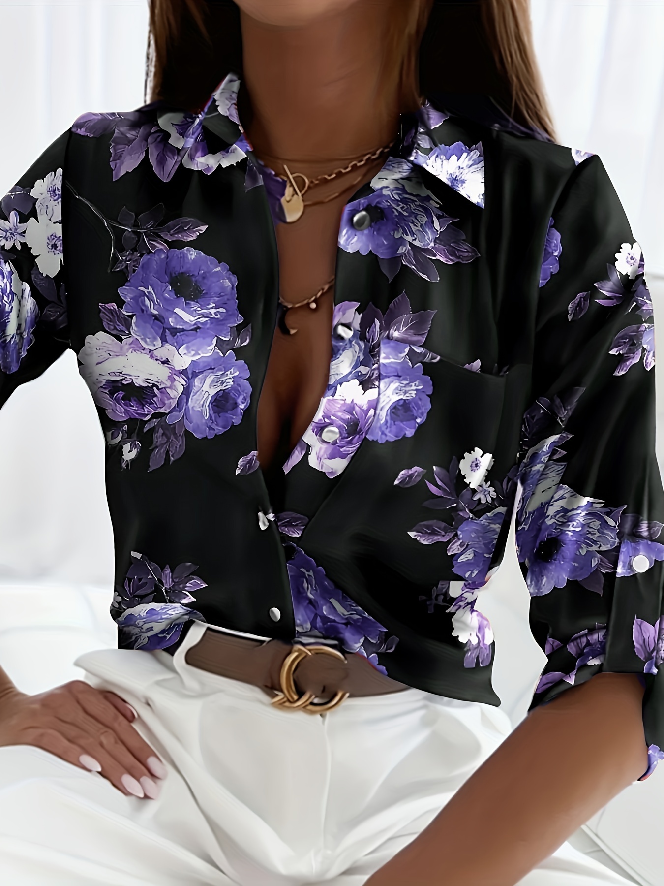 Peacock Print Casual Loose Wom - Winter Clothing Vintage recension och pris