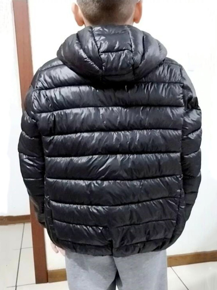 Hooded Lightweight Down Jacket - Winter Clothing Boys recension och pris