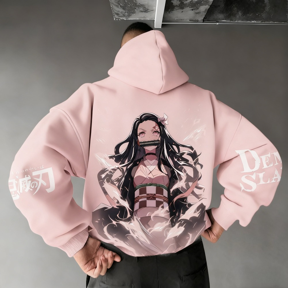 Demon Slayer Men's Hoodie Swea - Winter Clothing Boys recension och pris