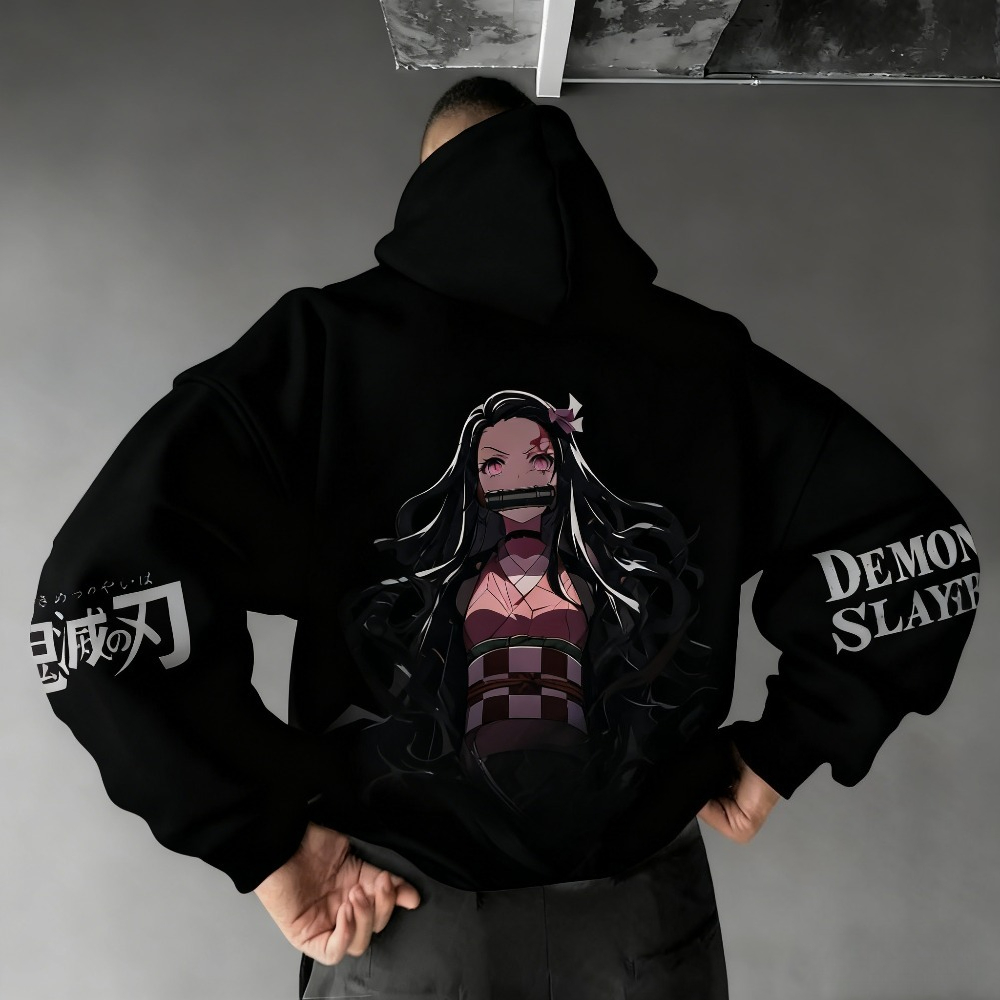 Demon Slayer Men's Hoodie Swea - Winter Clothing Boys recension och pris
