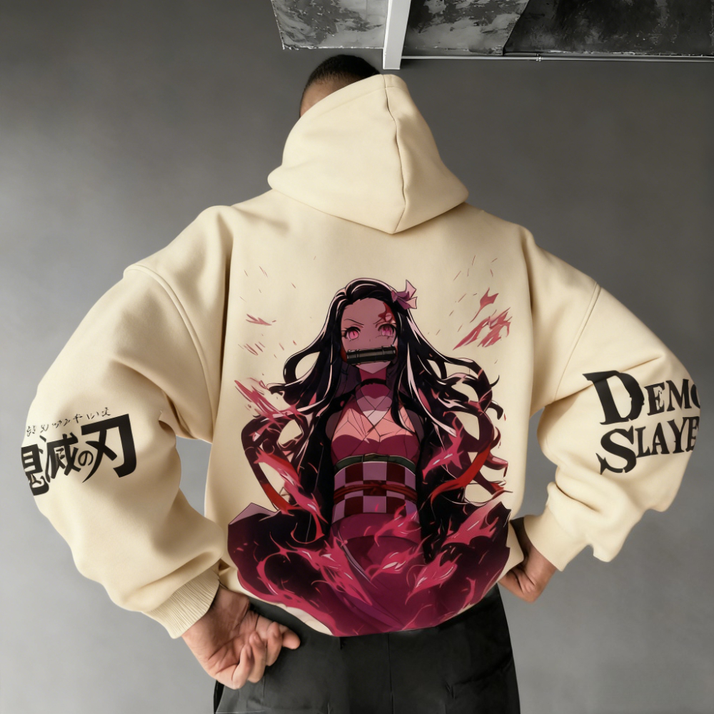 Demon Slayer Men's Hoodie Swea - Winter Clothing Boys recension och pris