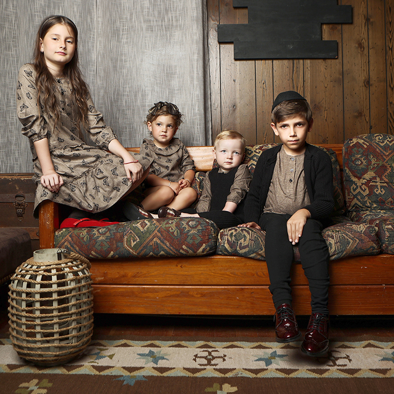 AA AW25 Printed Linen + Knit S - Winter Clothing Boys recension och pris