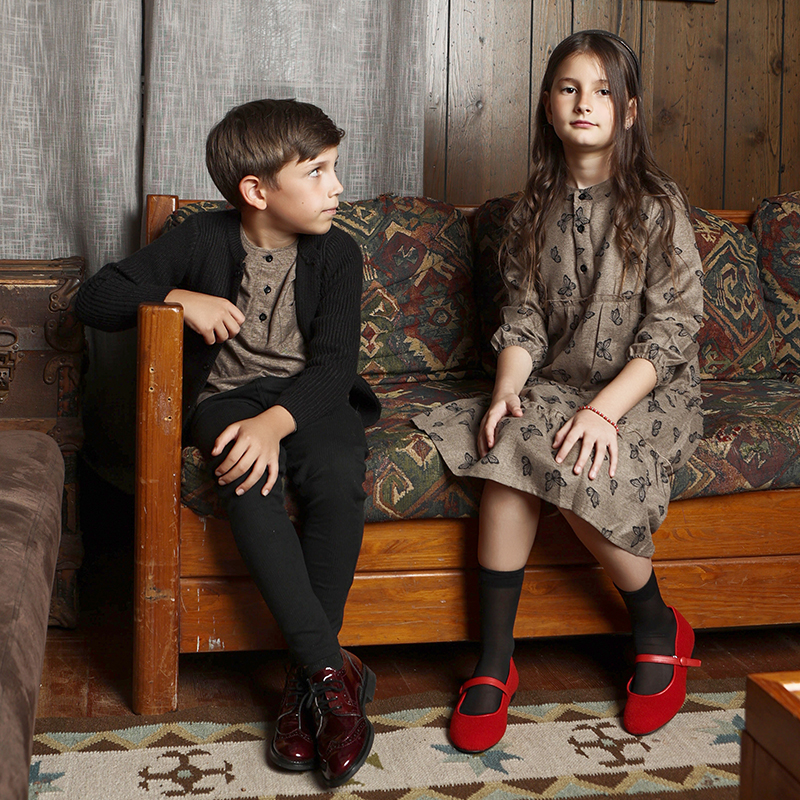 AA AW25 Printed Linen + Knit S - Winter Clothing Boys recension och pris