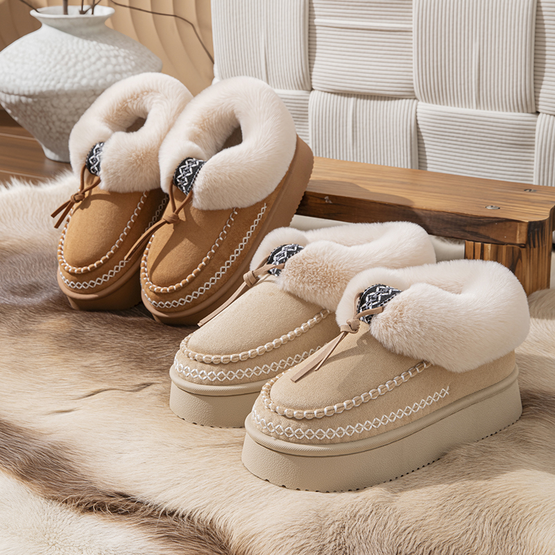Winter Fluffy Women's Slippers - Winter Clothing Material recension och pris