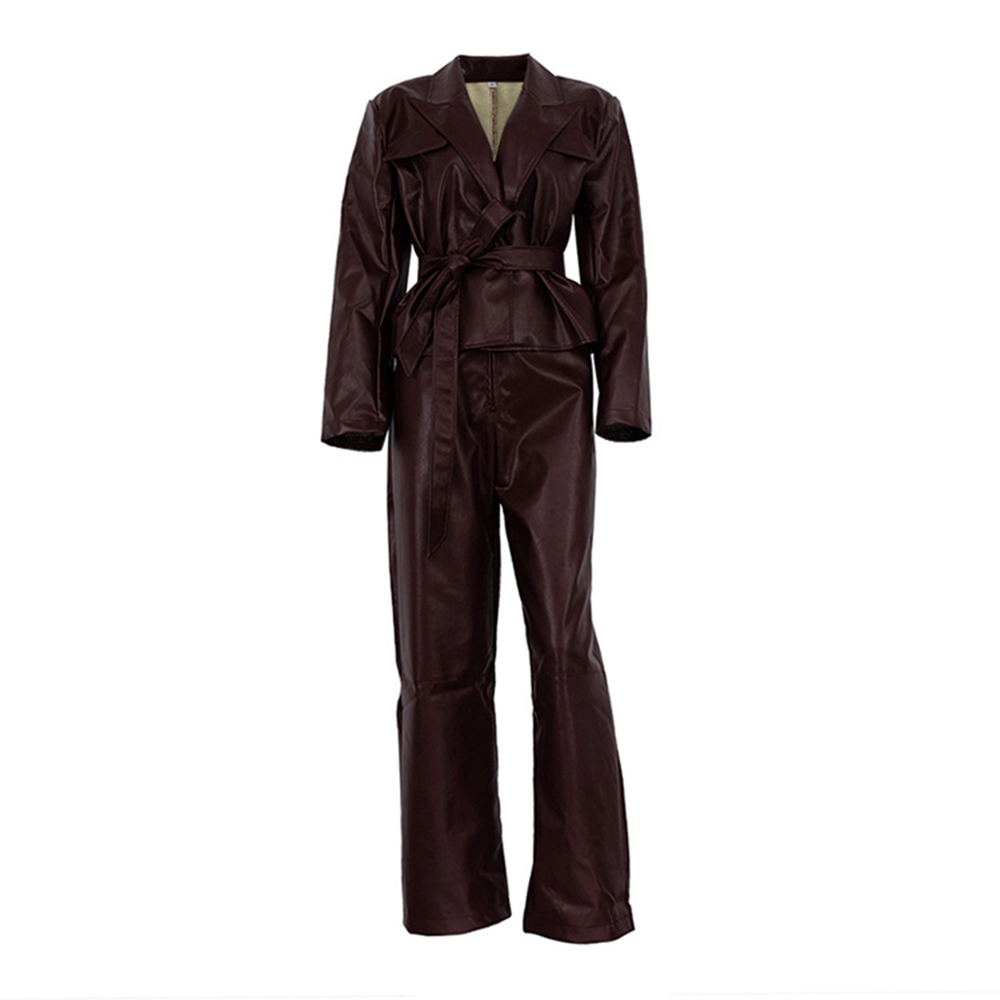TWOTWINSTYLE Vintage PU Leathe - Winter Clothing Vintage recension och pris