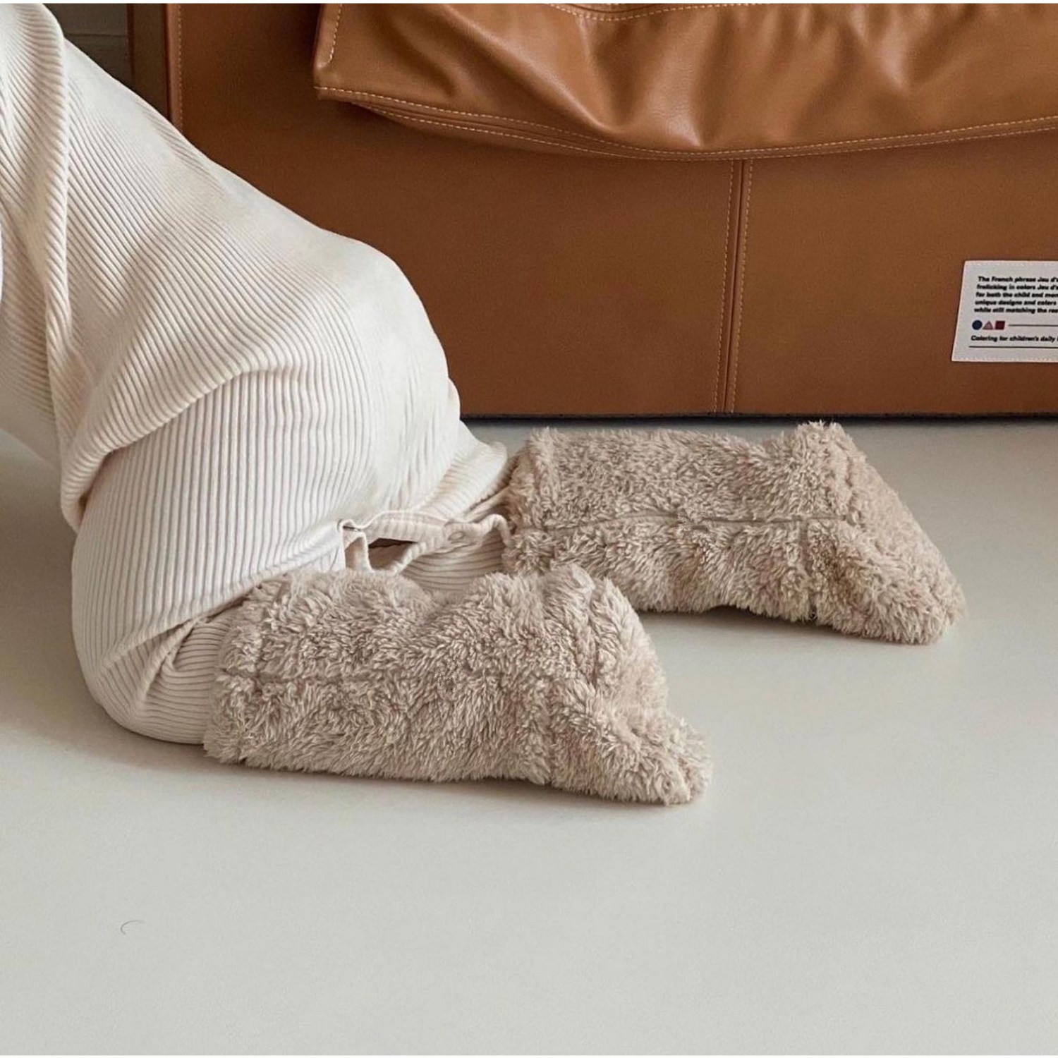 Warm Winter Baby Socks Coral F - Winter Clothing For Babies recension och pris