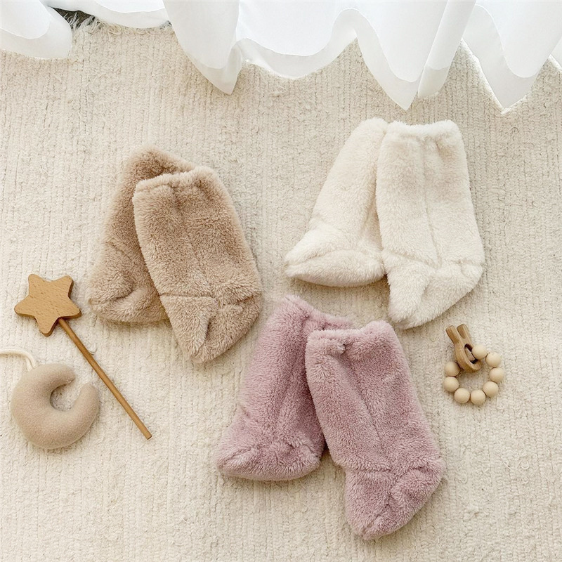 Warm Winter Baby Socks Coral F - Winter Clothing For Babies recension och pris