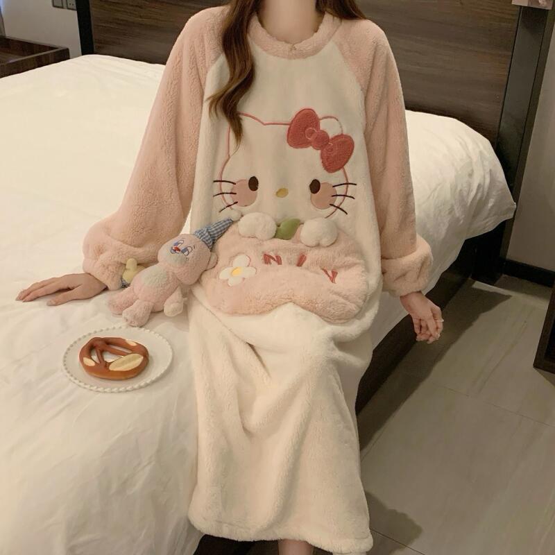 Winter Nightgown Hello Kitty W - Winter Clothes recension och pris