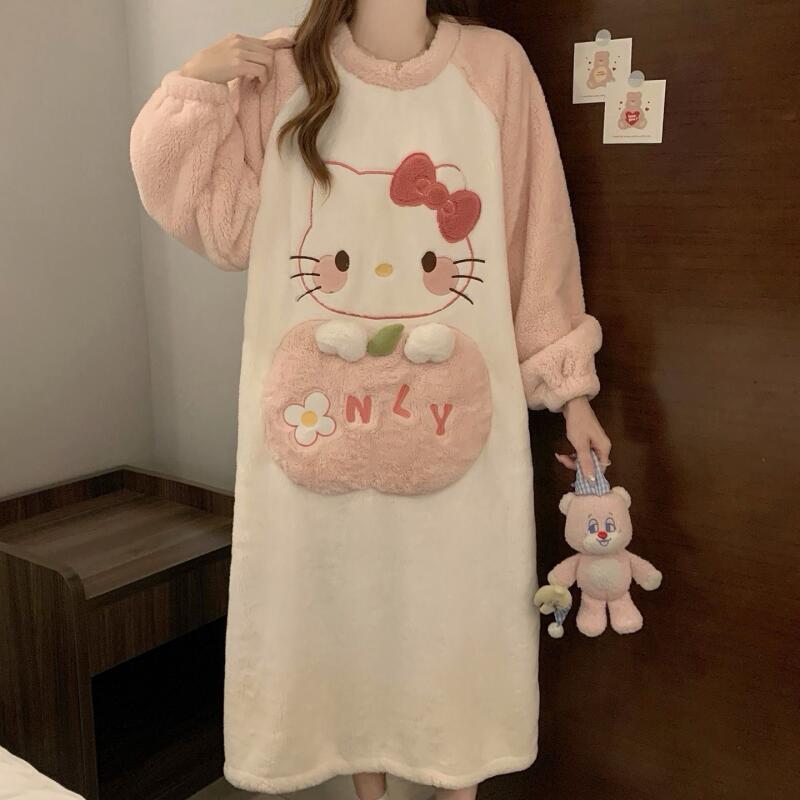 Winter Nightgown Hello Kitty W - Winter Clothes recension och pris