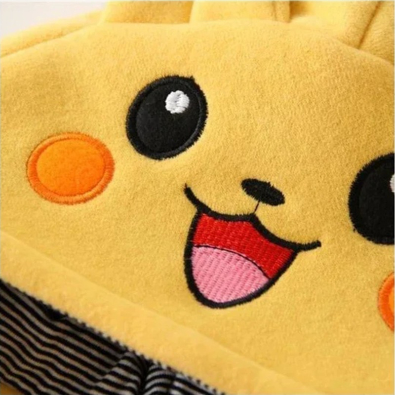 New Cute Cartoon Pokemon Pikac - Winter Clothing For Babies recension och pris