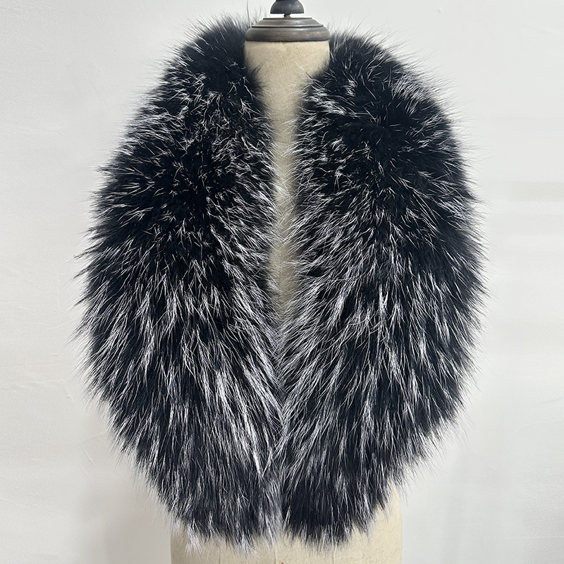 Natural Fur Collar Real raccoo - Winter Clothing Clearance Sale recension och pris