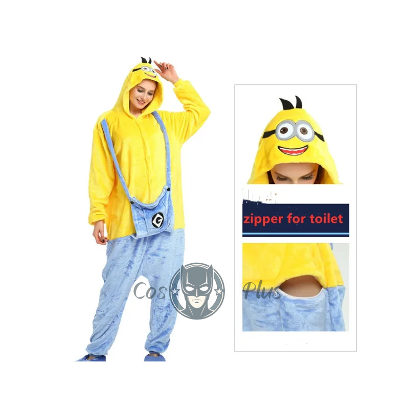 Minions Kigurumi Onesie Cospla - Winter Clothes recension och pris