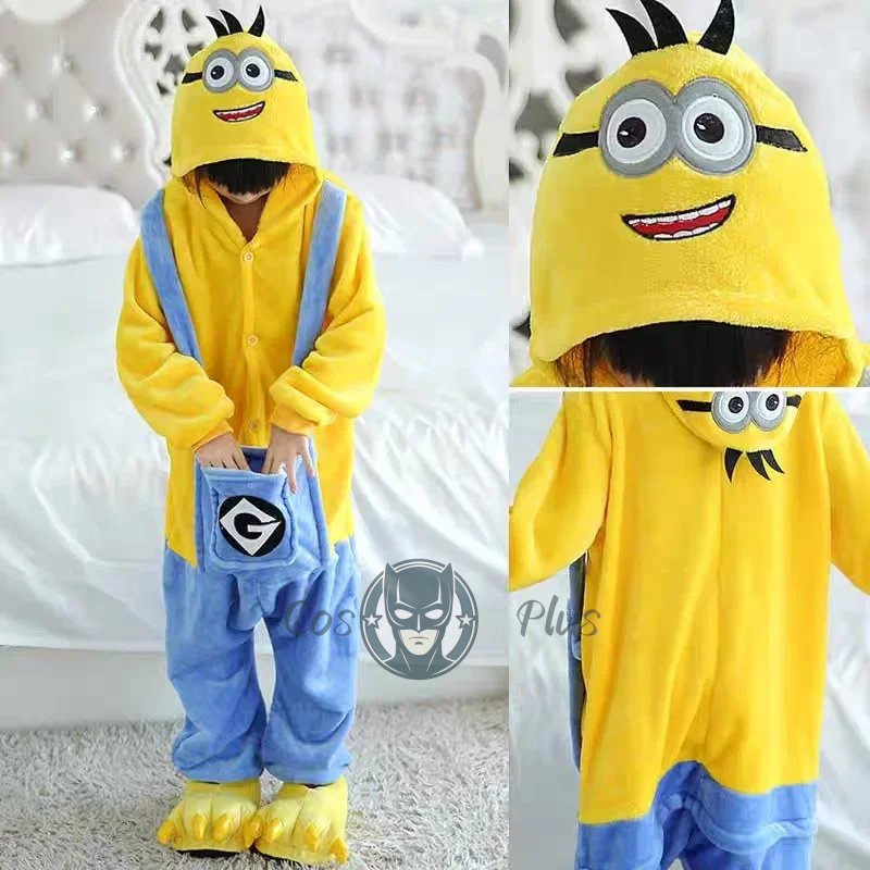 Minions Kigurumi Onesie Cospla - Winter Clothes recension och pris