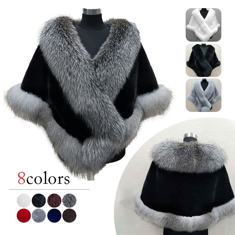 Women Winter Faux Mink Fox Fur - Winter Clothing Clearance Sale recension och pris