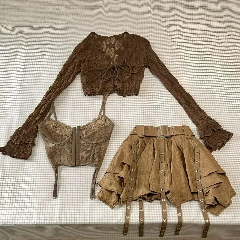 Harajuku Vintage Fashion 3 Pie - Winter Clothing Vintage recension och pris