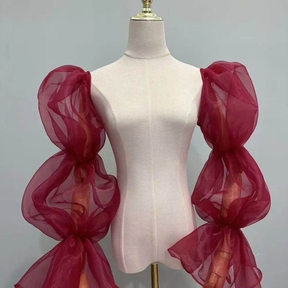 Elegant Puffy Wedding Arm Slee - Winter Clothing Clearance Sale recension och pris