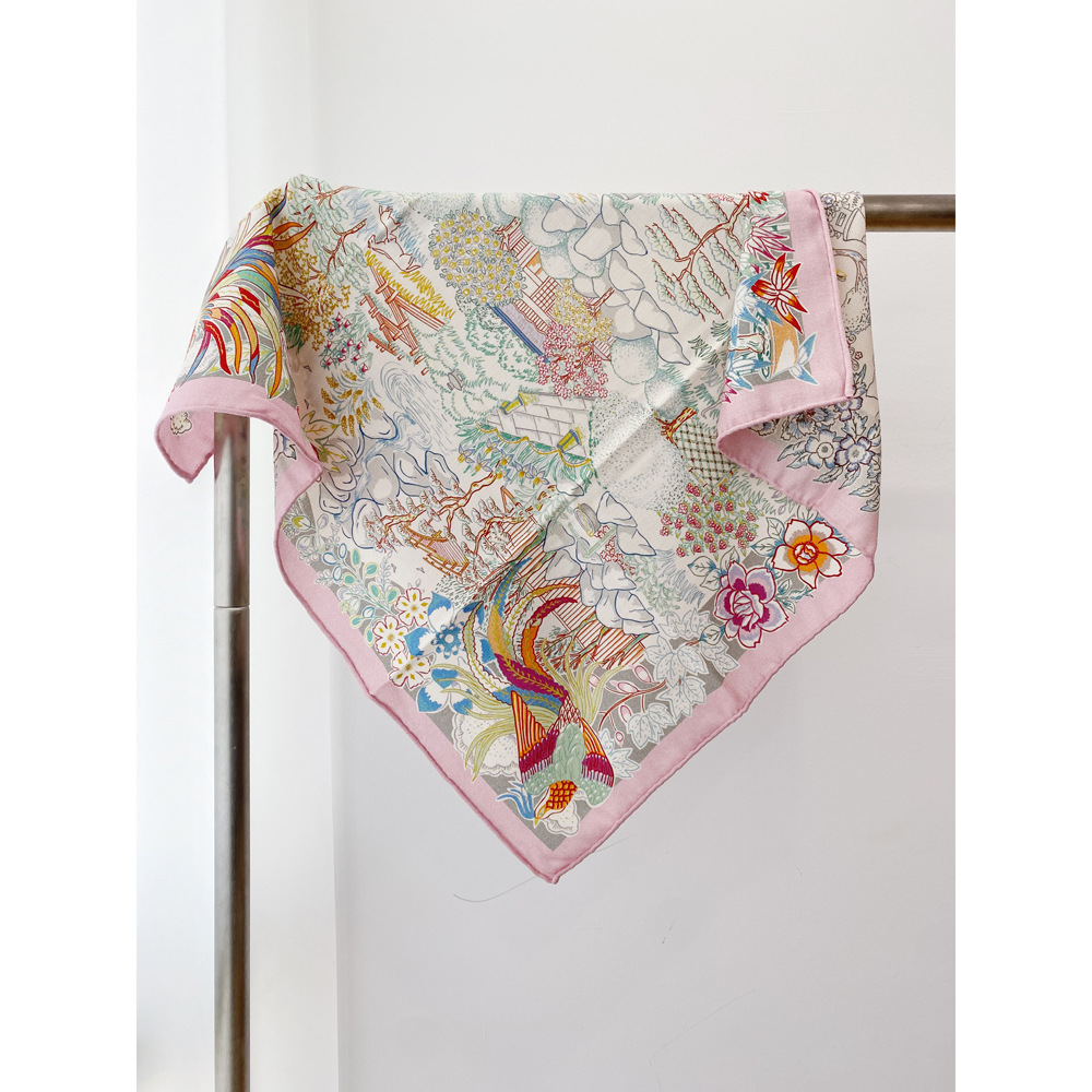 Double Face Scarf Women Silk W - Winter Clothing Hong Kong recension och pris