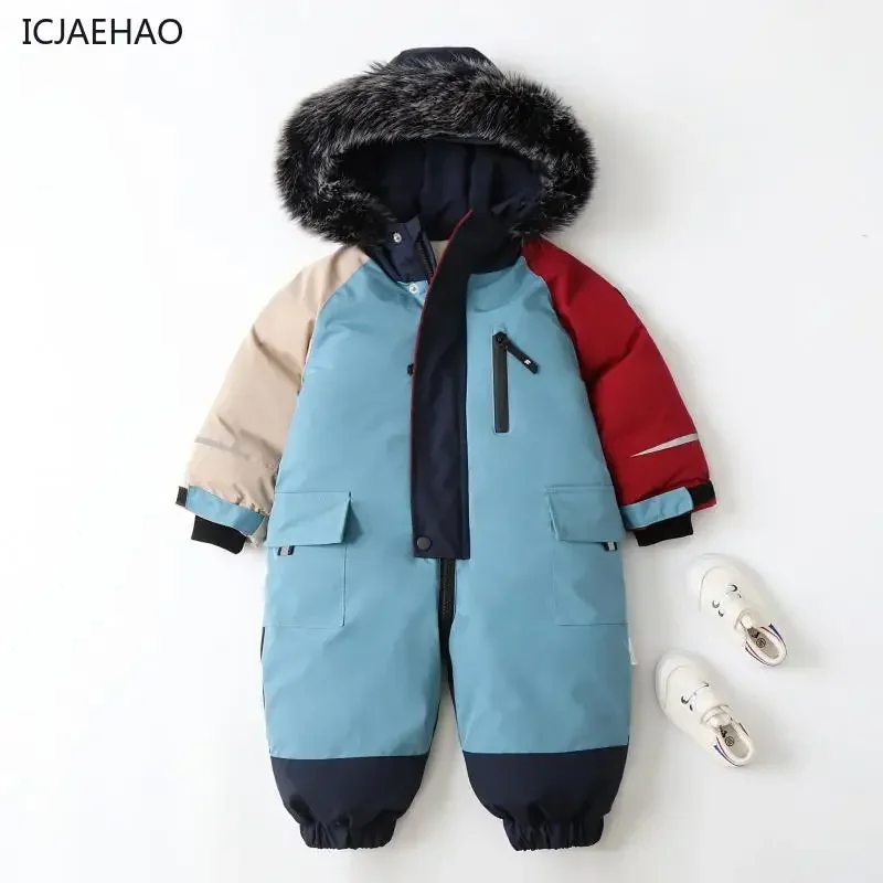 2025 Children Jumpsuits Thick  - Winter Clothing For Babies recension och pris