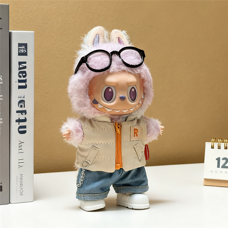 For 15 17cm Labubu Doll Solid  - Winter Clothing For Babies recension och pris