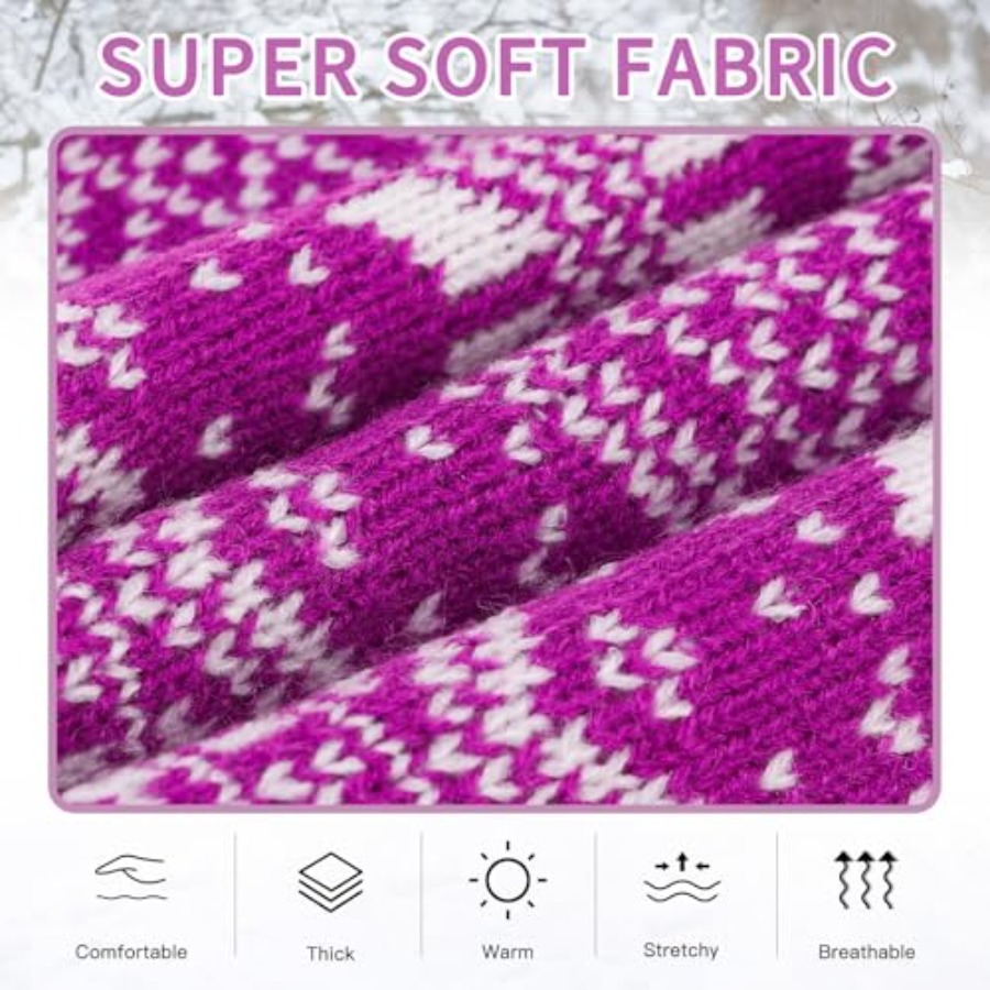 Dog Sweater Argyle - Warm Wint - Winter Clothing Boys recension och pris