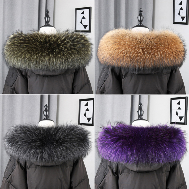 100% Real Fur Collar Coat Wint - Winter Clothing Clearance Sale recension och pris