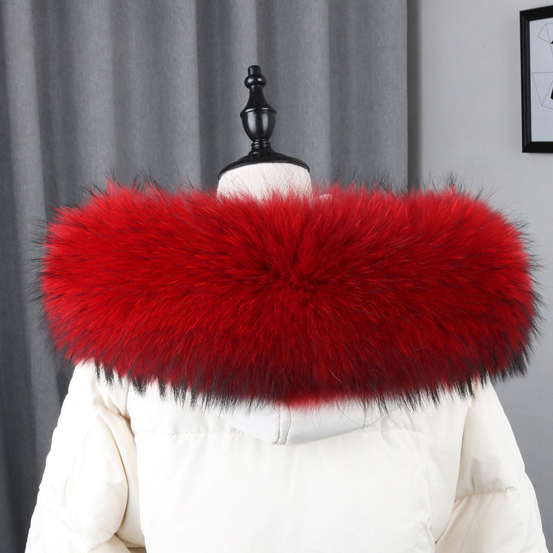 100% Real Fur Collar Coat Wint - Winter Clothing Clearance Sale recension och pris