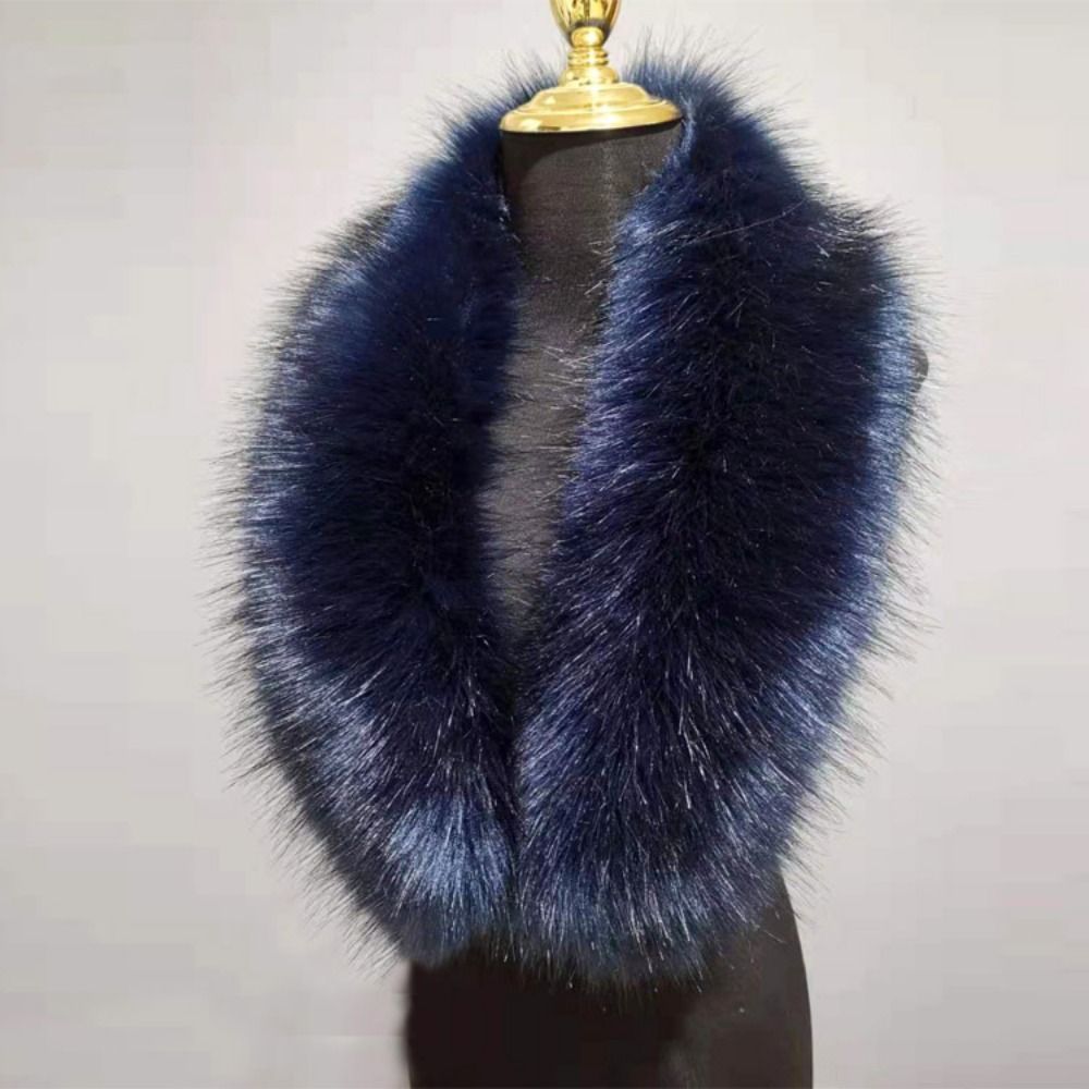 New 80cm Large Faux Fur Collar - Winter Clothing Clearance Sale recension och pris