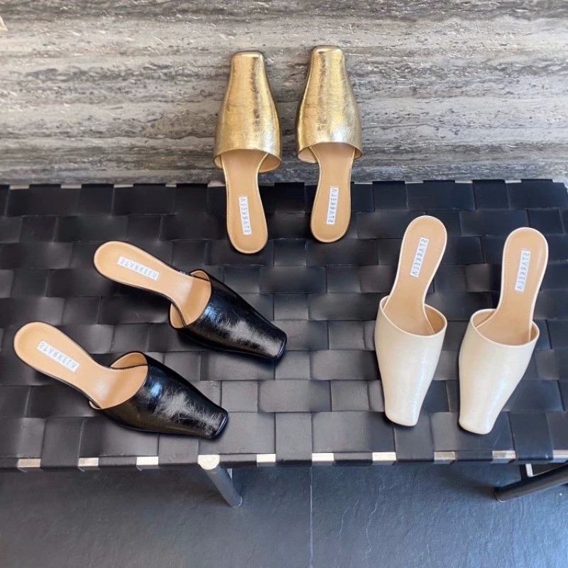 New Style Square Toe Slippers  - Winter Clothing Clearance Sale recension och pris