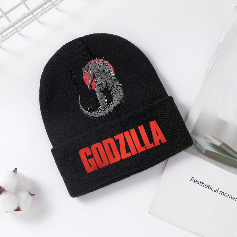Godzilla Knitted Hat Winter Sp - Winter Clothing For Babies recension och pris