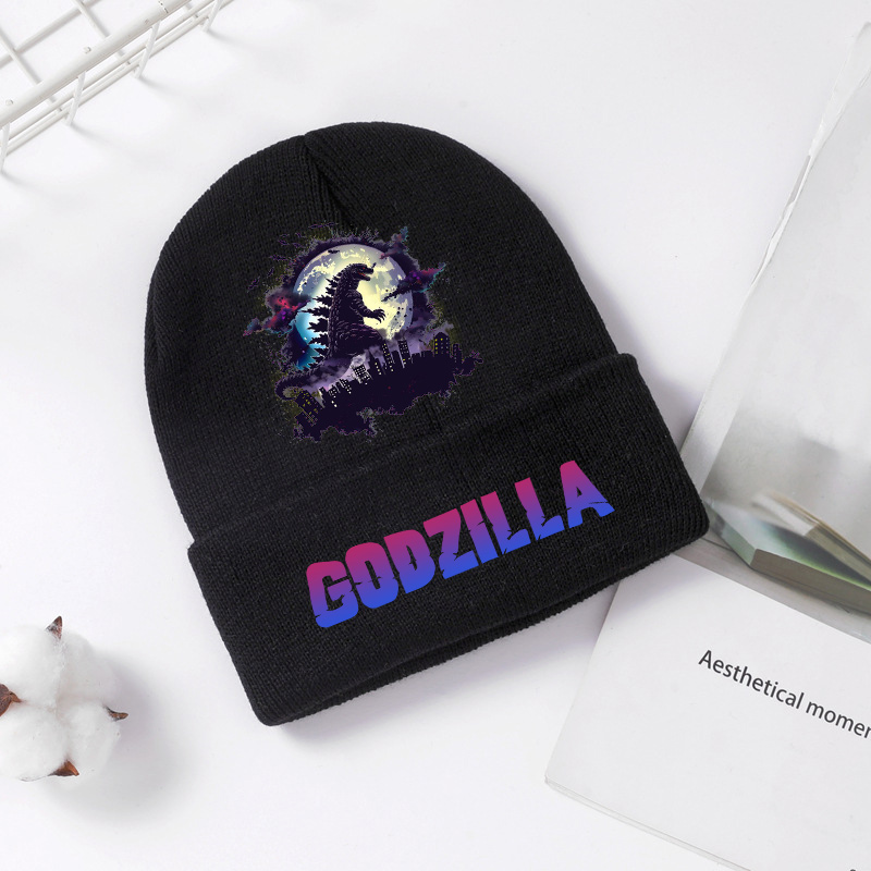 Godzilla Knitted Hat Winter Sp - Winter Clothing For Babies recension och pris