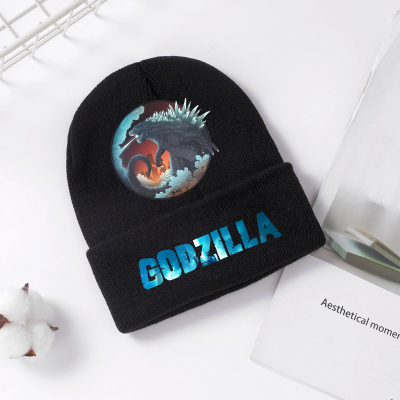 Godzilla Knitted Hat Winter Sp - Winter Clothing For Babies recension och pris