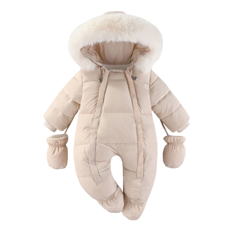 Winter Newborn Baby Romper Wit - Winter Clothing For Babies recension och pris