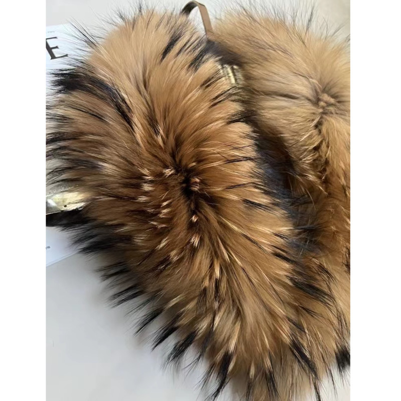Raccoon Fur Collar Female Wint - Winter Clothing Clearance Sale recension och pris
