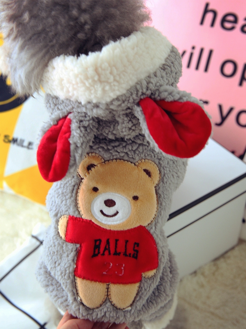 New Funny Dog Costume Cute Bea - Winter Clothing For Babies recension och pris